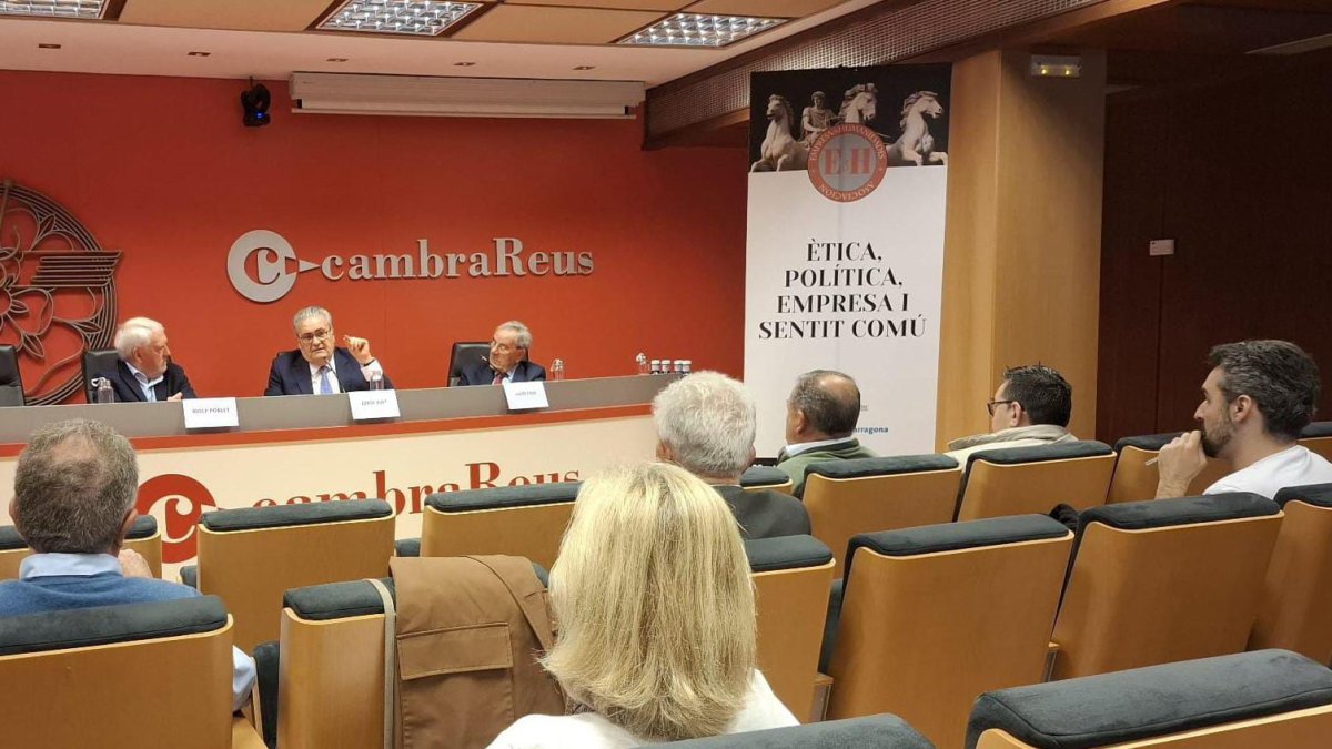 Un momento de la 28ª Jornada de Estudio “Ética, Política, Empresa y sentido común”.