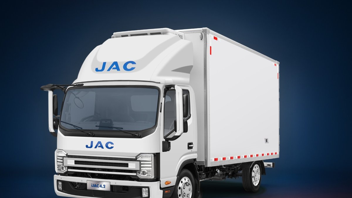 El nou iJAC 4.2, un camió 100% elèctric de 4,2 tones.