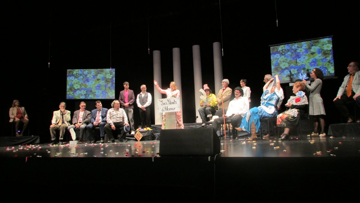 Escena de l'obra que es torna a representar el diumenge 16 a Alcanar.