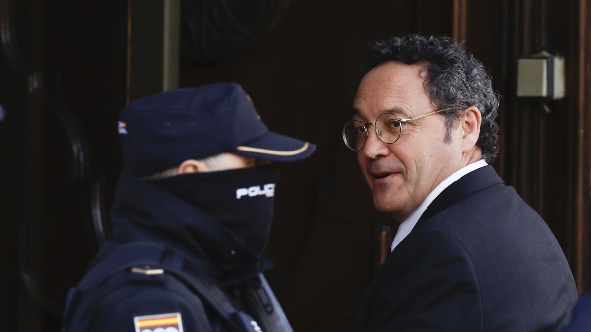 El fiscal general del Estado, Álvaro García Ortiz, llega al Tribunal Supremo (TS).