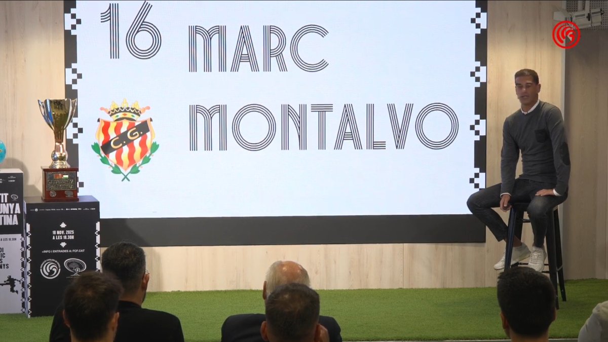 Marc Montalvo jugará con la Selecció Catalana de Fútbol en el partido amistoso contra Palestina