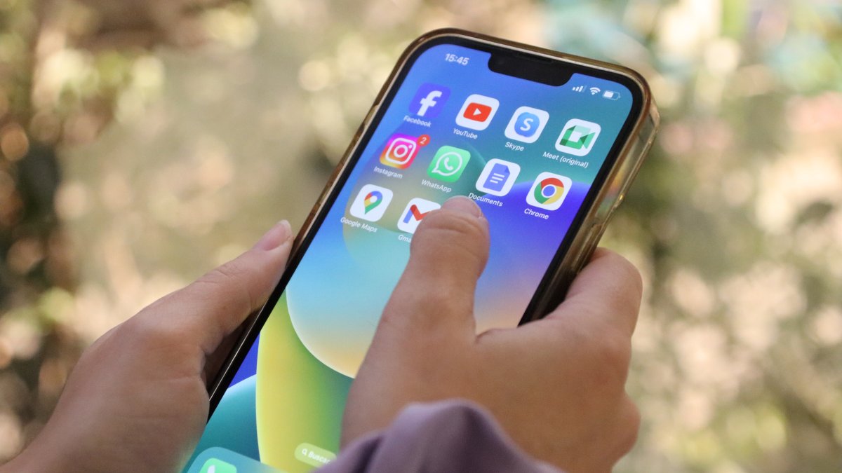 Imagen de archivo de un teléfono inteligente