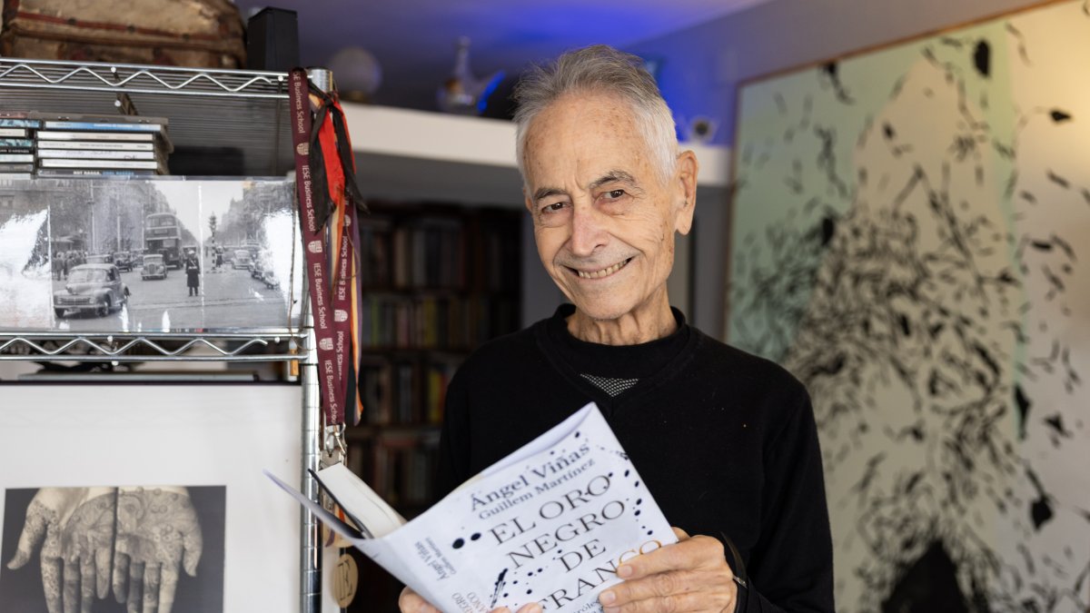 Guillem Martínez, a casa seva el novembre passat.