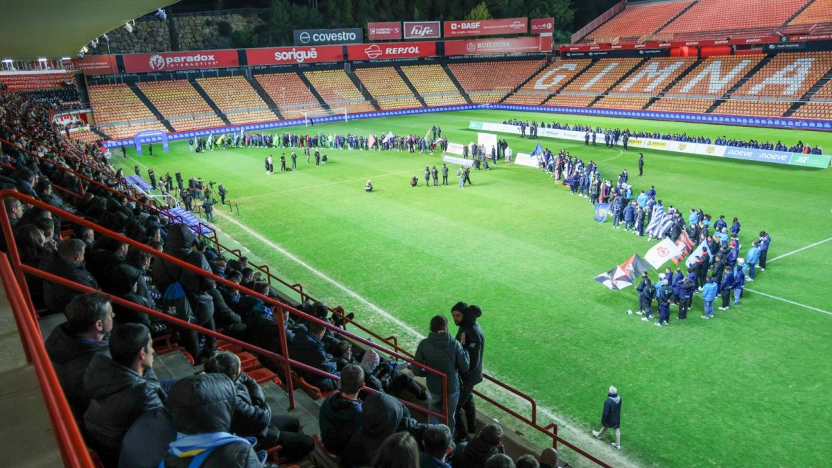 El Nou Estadi en la inauguración de LaLiga Genuine.