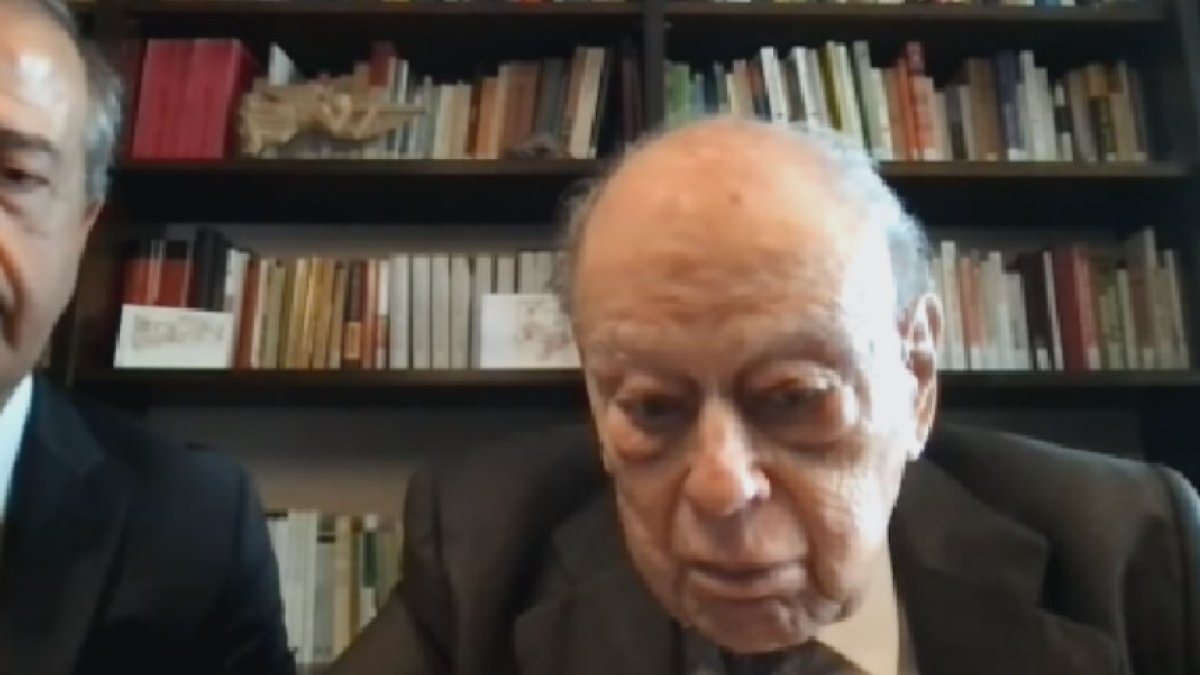 Jordi Pujol declarando.