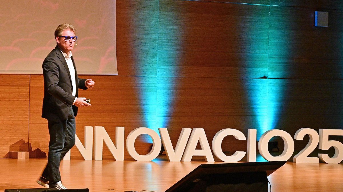 L’analista econòmic i divulgador tecnològic, Marc Vidal, va ser el principal ponent.