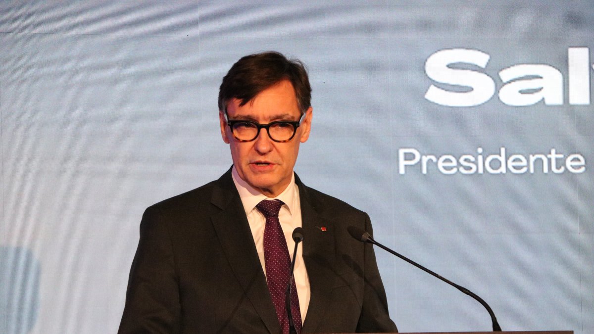 El president de la Generalitat, Salvador Illa