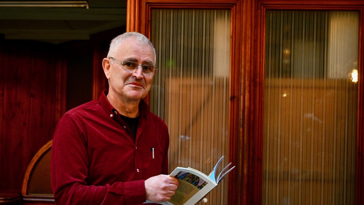 Raimon Portell, aquest dijous a la Casa Navàs.