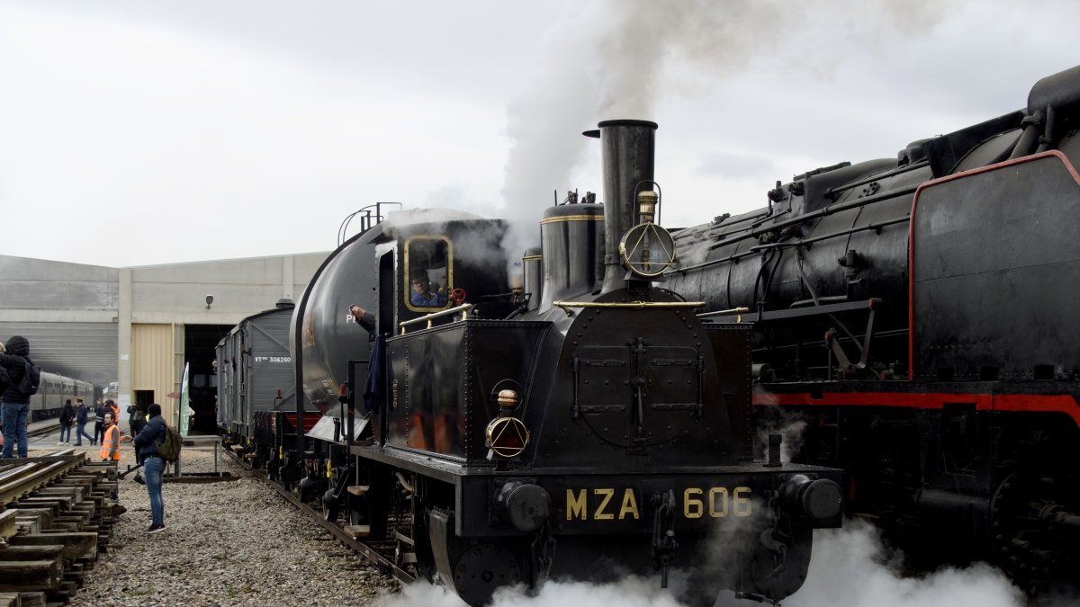 Museu del Ferrocarril en Móra la Nova.