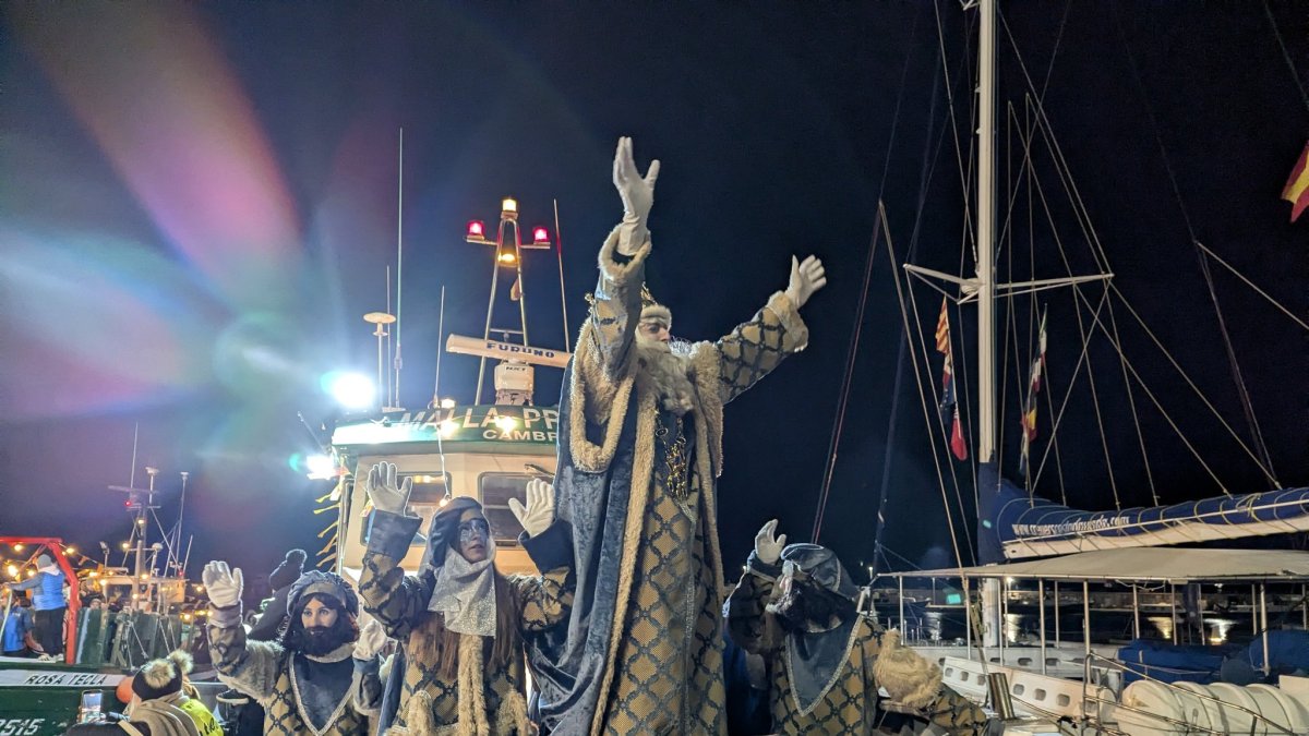 La llegada de los Reyes Magos a la Costa Daurada, en imágenes