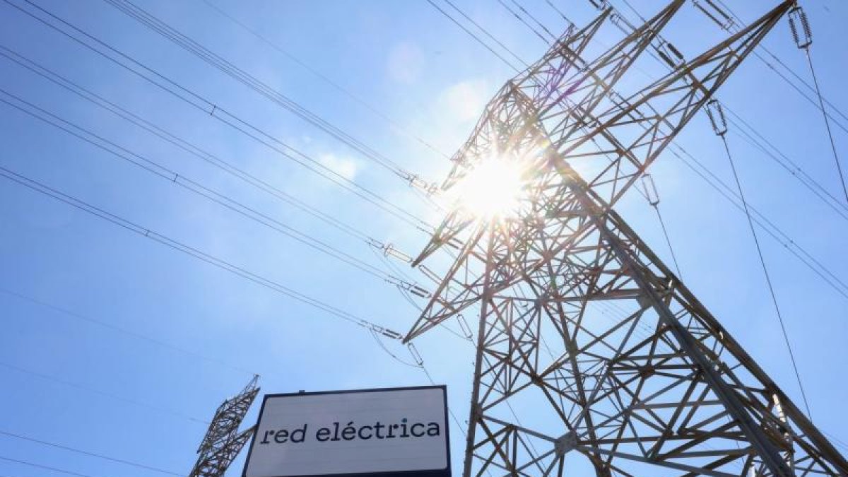 Subestación eléctrica en el Polígono Norte del polo petroquímico de Tarragona.