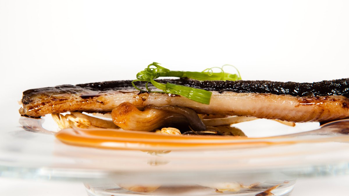 Uno de los platos que propone el chef Pieter Truyts en su restaurante Brots, situado en Poboleda