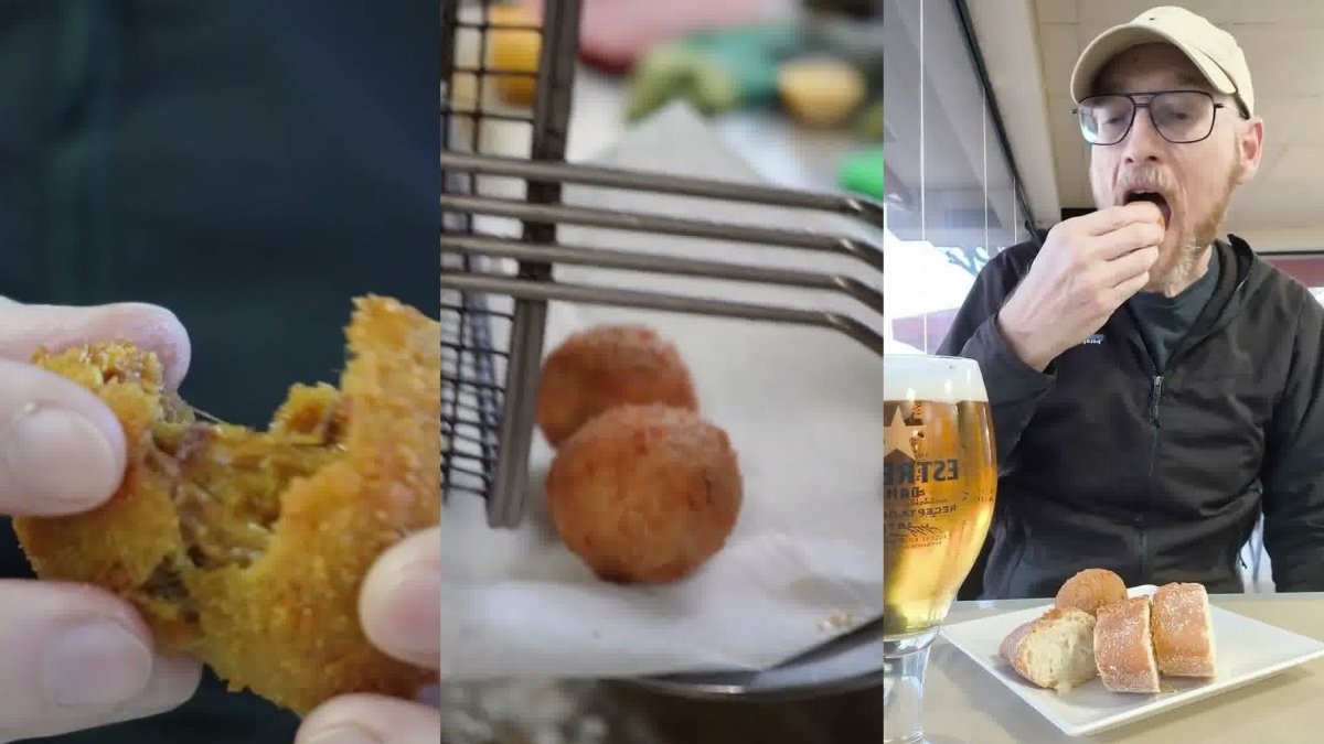El 'influencer' gastronómico Txaber Allué (El cocinero fiel, en redes) ha dedicado un vídeo a la croqueta del Gordo 2