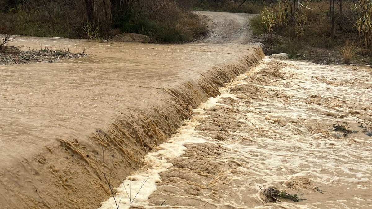 La riera de Maspujols a su paso por Riudoms