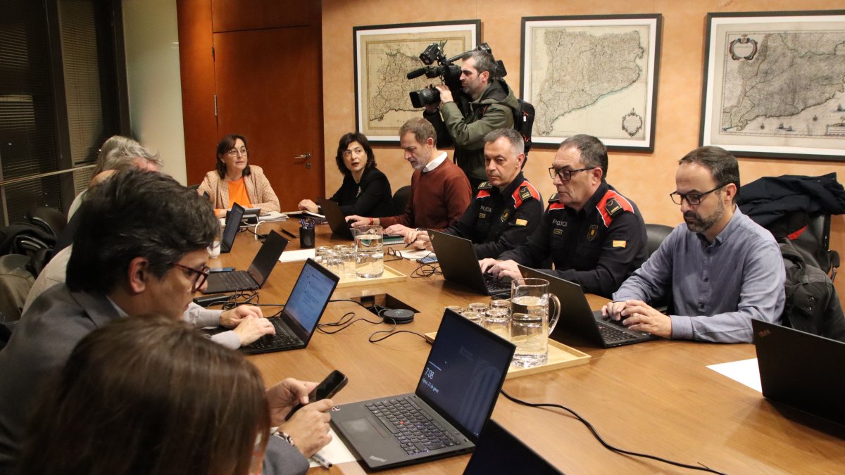 Reunión en el Departament de Territori para hablar de Rodalies.