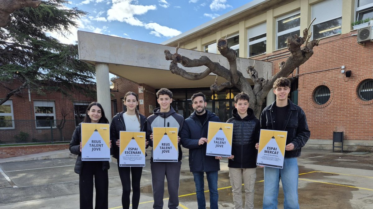 Reus Talent Jove és fruit de la iniciativa d’un grup de joves de l’Institut Domènech i Montaner, guanyadors de l’edició 2025 de «Prototips»