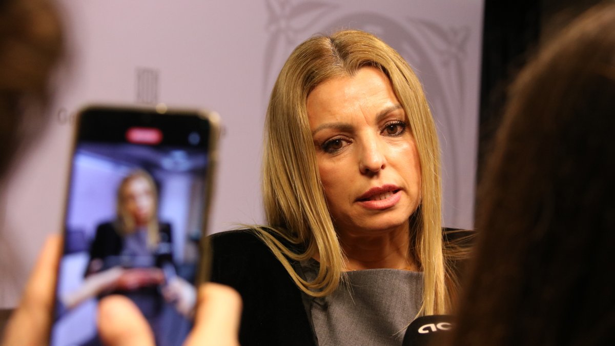 La directora general de Relaciones Laborales, Trabajo Autónomo, Seguridad y Salud Laboral, Núria Gilgado