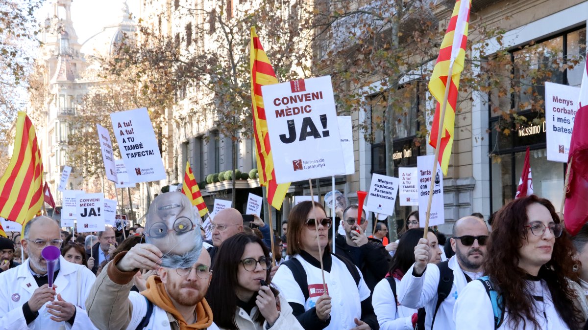 Los sindicatos médicos han convocado una huelga estatal a partir del lunes 16 de febrero