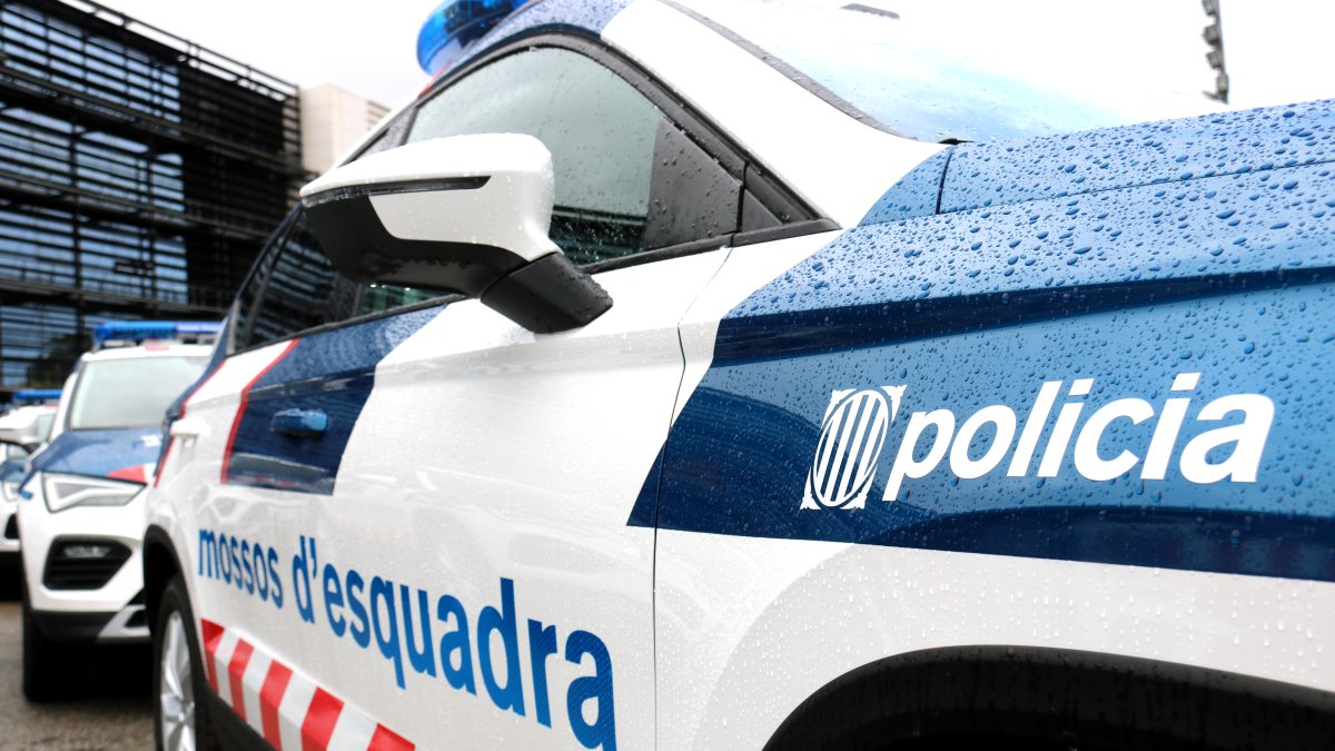 Un vehículo de los Mossos d'Esquadra.
