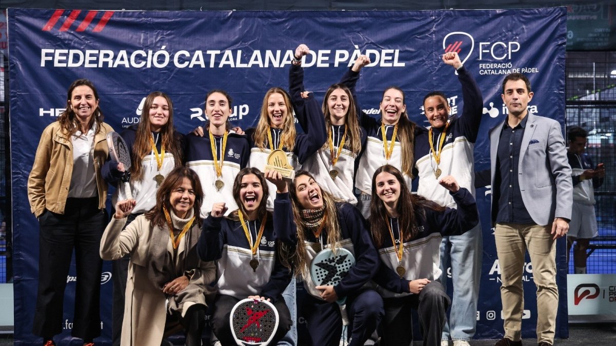 El RCT Barcelona contó con Ainara Pozuelo y Alba Gallardo.