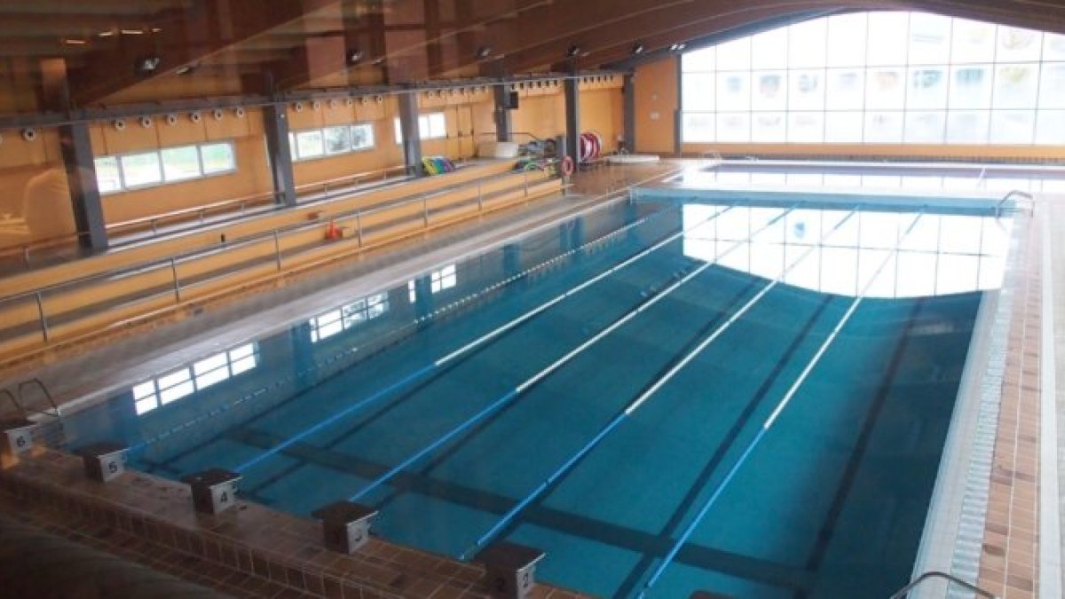 La piscina del Club Poliesportiu Puigcerdà.