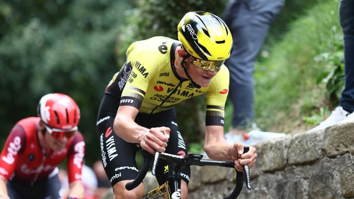 Matisse Van Kerckhove, esta temporada con el equipo filial del Visma.