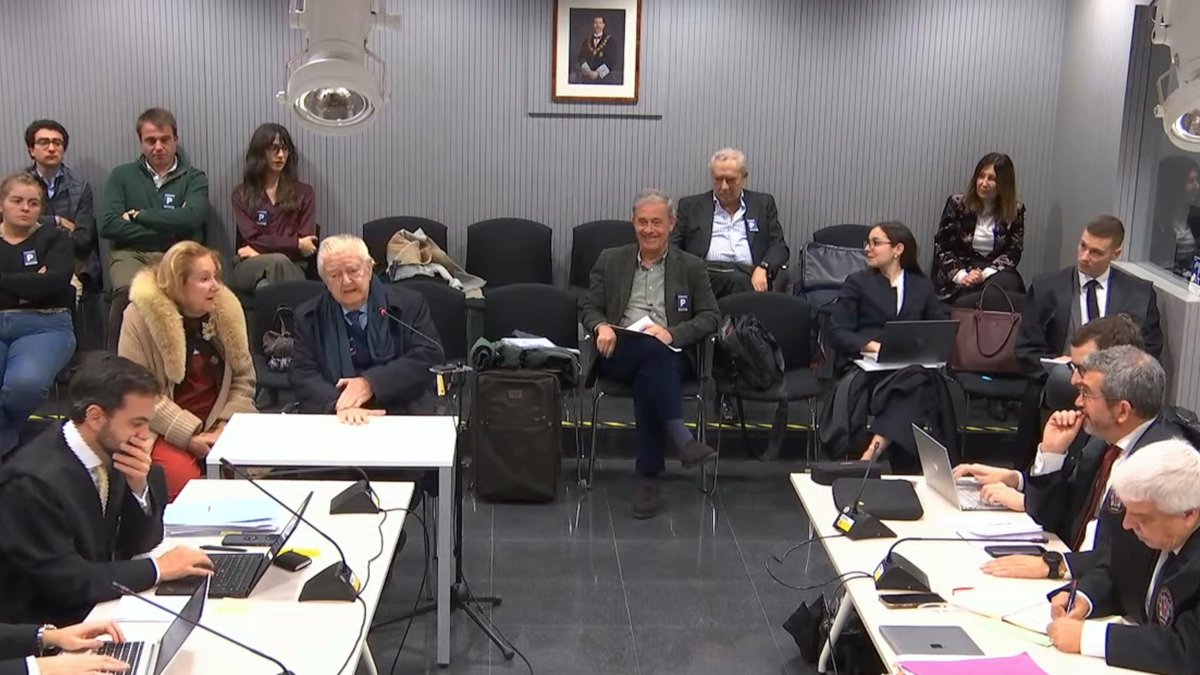 Jordi Pujol Ferrusola en la Audiencia Nacional durante la declaración como testigo