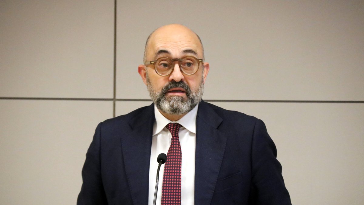 El presidente de Adif, Luis Pedro Marco