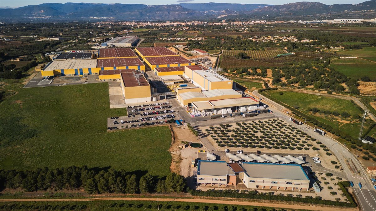 Imagen de la planta de Essity en Puigpelat.