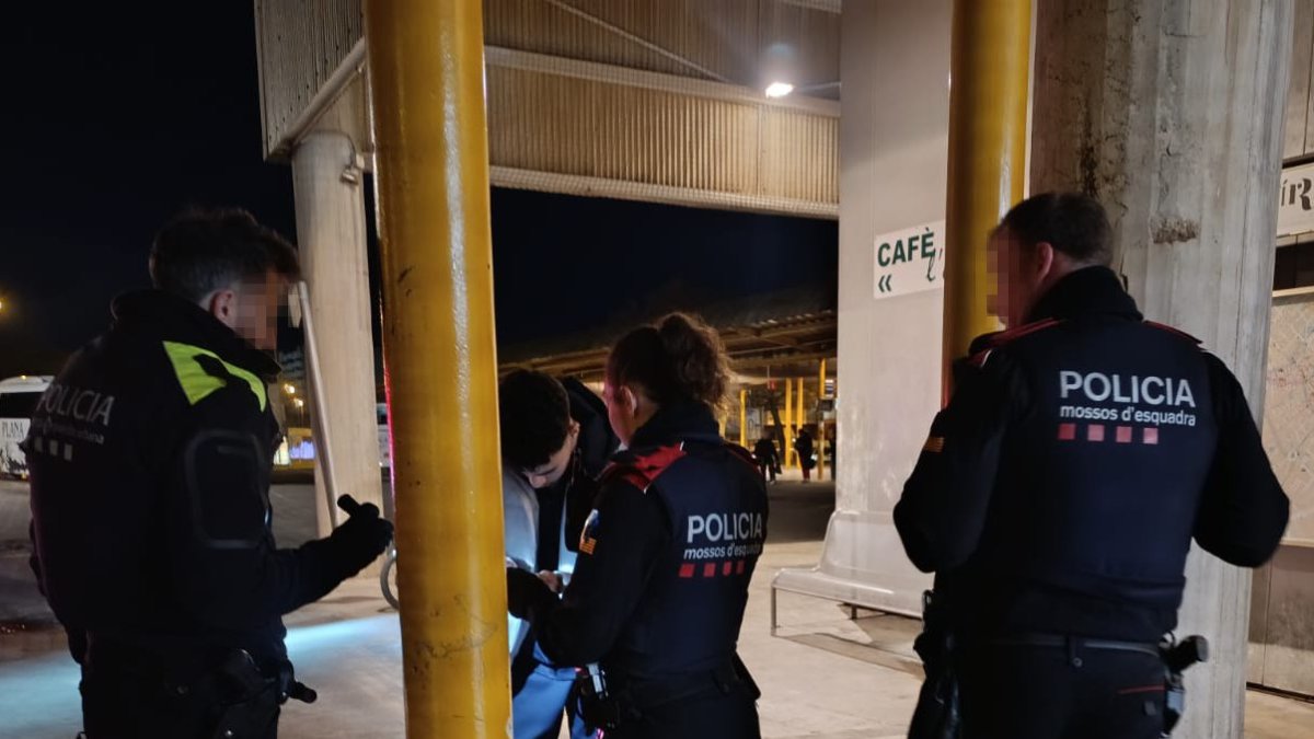 Operativo policial en el barrio Mas Pellicer de Reus