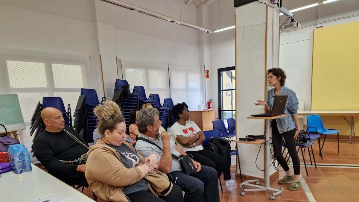 Una imatge d'arxiu de les activitats realitzades al Centre Cívic Mas Abelló.