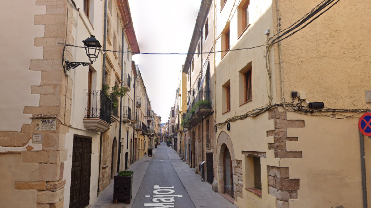El incidente se ha producido en la calle Major.