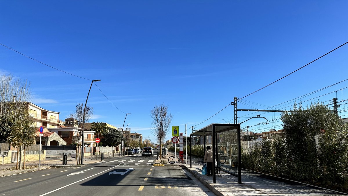 Imagen de archivo del paseo Miramar, tras la intervención que se hizo en 2021.