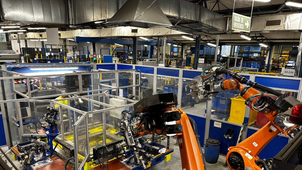 Imagen de archivo de una fábrica en La Garriga (Vallès Oriental).