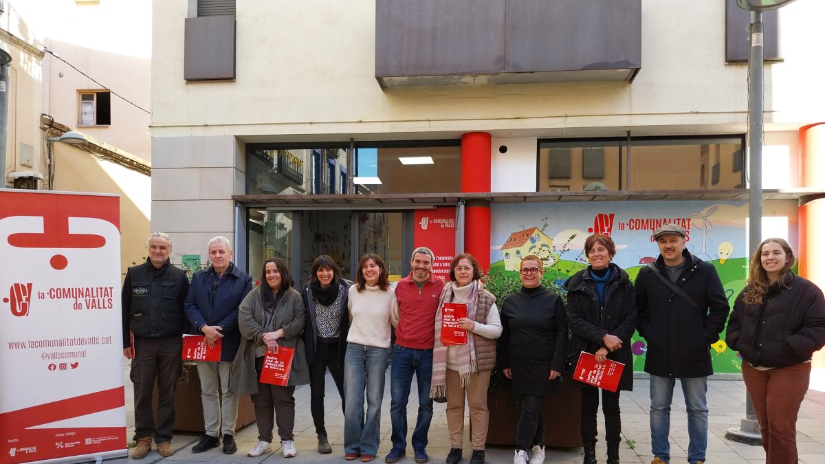 La Comunalitat de Valls treballa de la mà d'entitats, associacions, veïns i col·lectius de la ciutat.