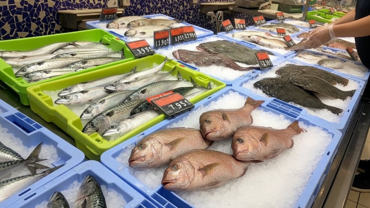 Por qué Mercadona separa el pescado en cajas azules y verdes