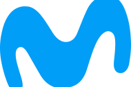 El logo de Movistar.