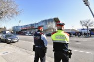 La liberación del secuestrado, con la intervención de los Mossos, fue cerca del Estadi Municipal.