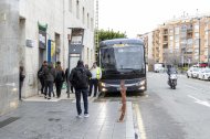 Refuerzo por carretera ante la suspensión del servicio ferroviario en Catalunya