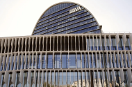 Edificio de La Vela, en la Ciudad BBVA.