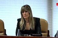 Captura de pantalla de la comparecencia de Begoña Gómez ante la comisión de investigación de la Asamblea de Madrid
