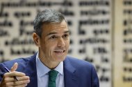 El presidente del Gobierno, Pedro Sánchez, durante su comparecencia ante la comisión de investigación del caso Koldo.