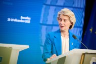 La presidenta de la Comisión Europea, Úrsula von der Leyen
