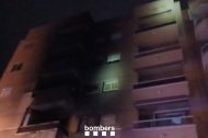 El incendio de madrugada en Reus.