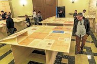 Exposición de la obra de Jujol dentro de Sant Llorenç.