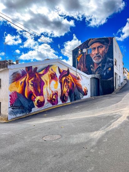 Mural en La Bisbal del Penedès