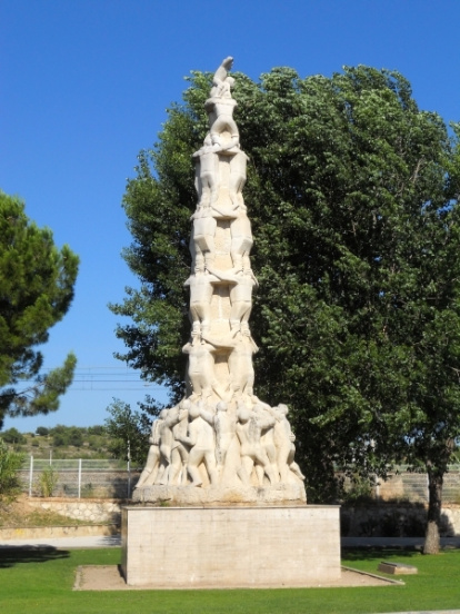 Monumento castellers Vendrell