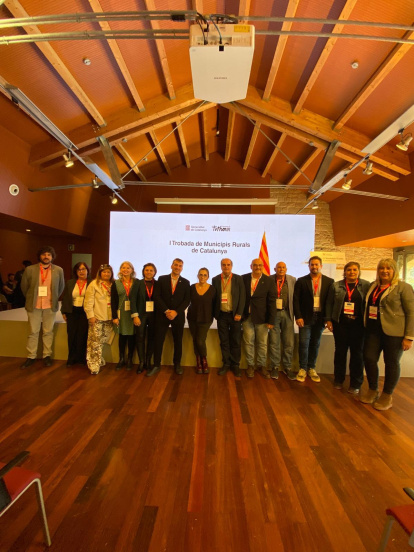 Alcaldes de Tarragona en la I Trobada de Municipis Rurals