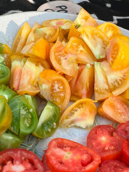 Imatges d’edicions passades de les “Jornades gastronòmiques de la tomaca i l’horta del Priorat” i la “Fira de la Tomaca”.