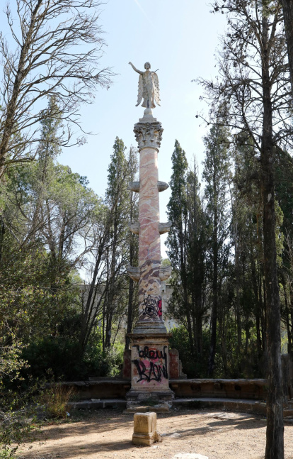 El monolito, en su estado actual.